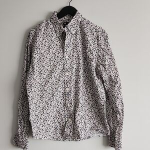 Le 31 Par Simons EUC Untucked Fit Shirt Size Large